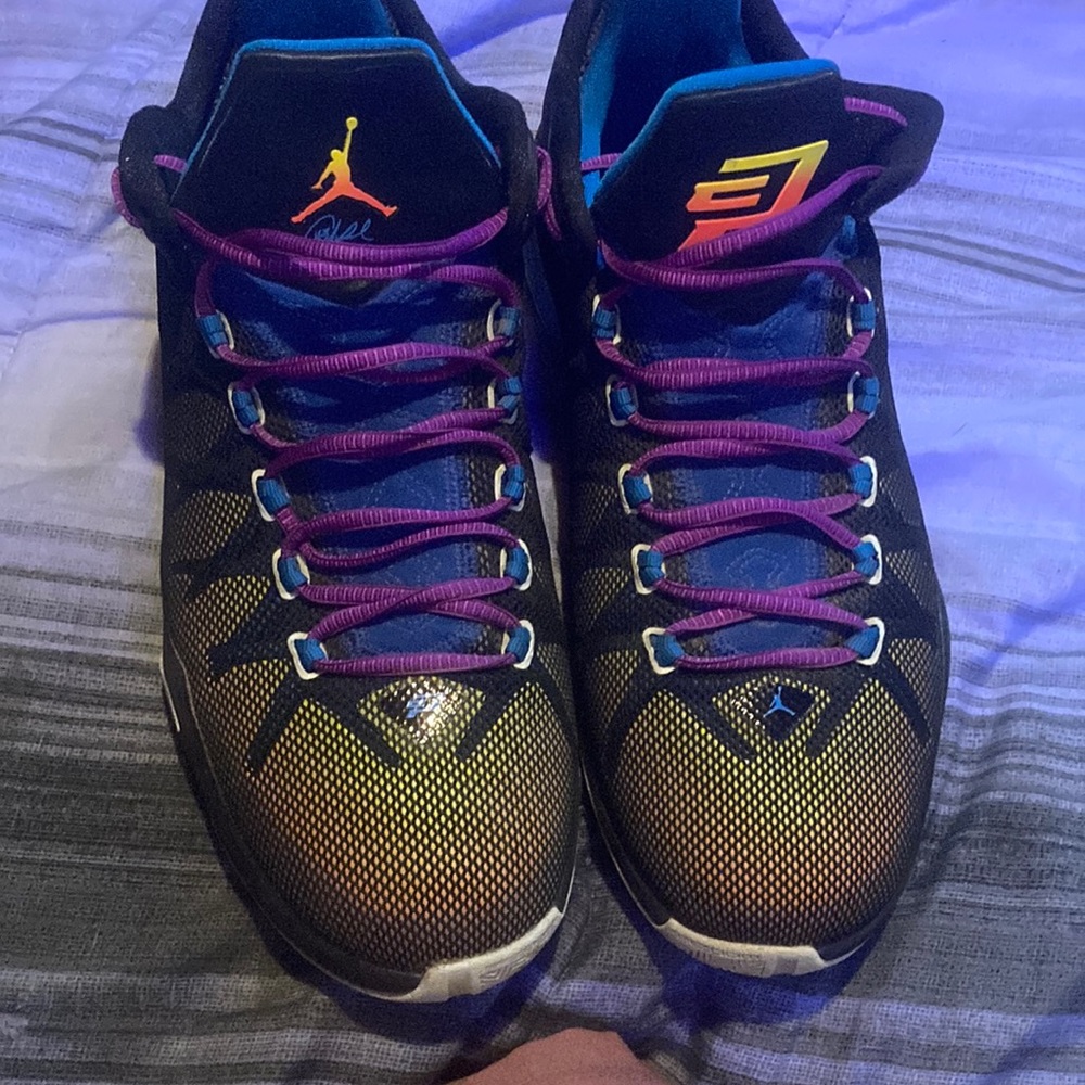 Nike Jordan CP3.VIII AE Rainbow Multicolor 10 D1